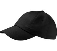 Beechfield - Casquette profil bas pour homme/femme unie BC5259 (Taille unique) (Noir)