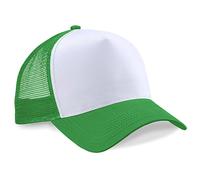 Beechfield Casquette snapback unisex Trucker, Vert, Taille unique