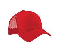 Beechfield - Casquette Trucker - Adulte (Taille Unique) (Rouge)