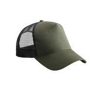 Beechfield - Casquette Trucker - Adulte (Taille Unique) (Vert Sombre/Noir)