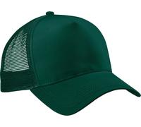 Beechfield - Casquette Trucker Snapback pour homme/femme unie BC5260 (Taille unique) (Vert bouteille)