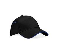Beechfield B015c Ultimate Casquette à 5 panneaux, visière avec insert de couleur - Multicolore - taille unique