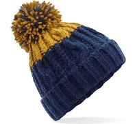 Beechfield - Casquette unie homme/femme Apres BC4708 (Taille unique) (Bleu marine/moutarde)