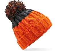 Beechfield - Casquette unie homme/femme Apres BC4708 (Taille unique) (Orange/Gris anthracite foncé)