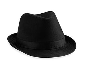 Beechfield Chapeau Borsalino Noir Noir L