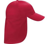 Beechfield - Chapeau de légionnaire pour enfants BC5303 (Taille unique) (Rouge)