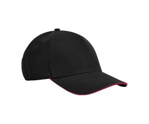 Beechfield Earthaware Organique Cotton 5 Panneau Sandwich Pic Casquette Baseball