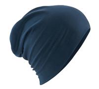 Beechfield Hemsedal Bonnet Coton - Chapeau léger et décontracté pour Homme/Femme - Marine française