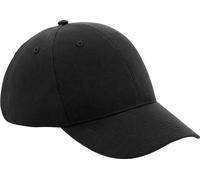 Beechfield - Hommes/Femmes Unie 6 Segments - Casquette PC4585 (Taille unique) (Noir)