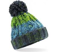Beechfield Junior Bonnet à pompon en liège PC3363 (Taille unique) (Gris)