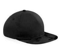 Beechfield - Lot de 2 casquettes de baseball - Homme (Taille unique) (Noir/Camouflage nuit) - UTRW6723 Noir/Camouflage Nuit G
