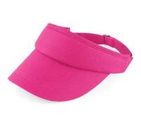Beechfield - Lot de 2 visières - Adulte (Taille unique) (Fuchsia) - UTRW6706 Fuchsia