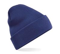 Beechfield Original Bonnet avec rabat - Bleu - taille unique