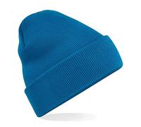 Beechfield Original Bonnet avec rabat Taille unique pétrole