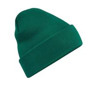 Beechfield – Bonnet – Adulte (Taille unique) – Vert bouteille