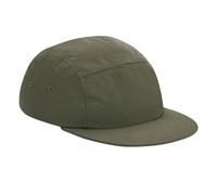 Beechfield® B659 Casquette d'extérieur pour camping-car à 5 panneaux, vert olive, taille unique