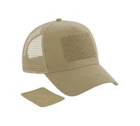 Beechfield Patch Casquette Baseball Snapback Trucker Noire One Size