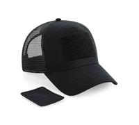 Beechfield Patch Snapback Casquette Trucker Maille Coton Unisexe