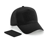 Beechfield Couche Amovible 5 Panneaux Casquette, Noir, Taille Unique Mixte