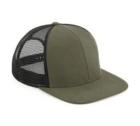 Beechfield retro style snapback cap b664 - camionneur à 6 panneaux plat d'origin