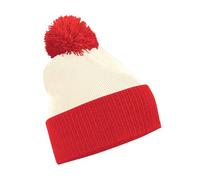 Beechfield Snowstar Dua Bonnet bicolore unisexe pour adulte