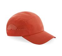 Beechfield Casquette technique de course B188, rouge piment, Taille Unique