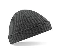 Beechfield Trawler Beanie Bonnet, Fumée, Taille Unique Mixte
