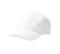 Beechfield Unisexe B065. WHI Professionnelle Lourds Coton brossé Capuchon, Noir, Taille Unique