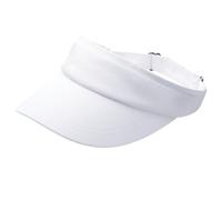 Beechfield - Visière 100% coton - Adulte unisexe (Taille unique) (Blanc)