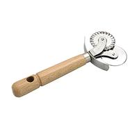 Beechwood Double Pasta & Pizza Cutter Wheel