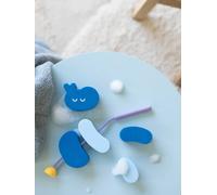 Beedi - Perles de bain à enfiler - bleu TU