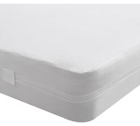 Beedsooth Housse de Matelas élastique avec Fermeture,Protège-Matelas Imperméable et Respirante, Doux Alèse - 80x190cm, Hauteur 16cm, Blanc