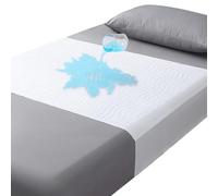 Beedsooth Lot de 2 Imperméable Alèse Protège Matelas Coussin, Absorbant Pad, Couvre Matelas Lavable de Lit Bébé Enfants Adultes - 85x90cm