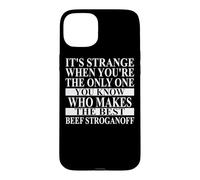 Beef Stroganoff Apparel | Incroyable Design drôle pour Les Amateurs de bœuf Coque pour iPhone 15 Plus