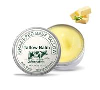 Beef Tallow, Beef Tallow for Skin, Beef Tallow for Face, Grass Fed Beef Tallow, Organic Beef Tallow Balm Face Moisturizer for All Purpose Balm, Natural Beef Tallow Lotion for Skin Care (A, 70g)
