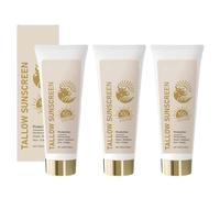 Beef Tallow Crème bio 100 g - Protection UV - Hydration - Crème hydratante pour le visage et le corps - Baume naturel VE Tallow - Graisse de bœuf - Crème hydratante pour le visage et le corps (3