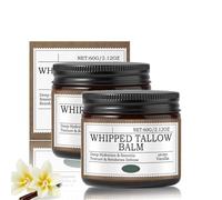 Beef Tallow CrèMe Bio,Suif De Bœuf Nourri à L'Herbe,Huile D'encens,Sébum De Bœuf, Crème De Soin De La Peau,Creme Hydratante Visage Profonde,Lisse Texture,Renforce La Défense,Pour Visage et Corps (2)