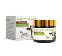 Beef Tallow for Skin 50 g, Suif De Bœuf Biologique Naturel Nourri à L'herbe, Tallow Cream with Honey & Frankincense, Soins De La Peau Au Suif De Bœuf, Creme Hydratante Visage Peau Grasse