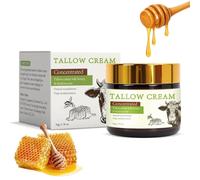 Beef Tallow for Skin, Crème Visage & Corps Naturelle, Suif Nourri à l'Herbe pour une Hydratation Intense, Soin Réparateur pour Tous Types de Peau (1)