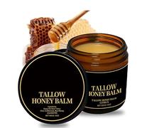 Beef Tallow For Skin, Suif De BœUf Biologique Naturel Nourri à L'herbe, Creme Hydratante Visage, Beef Tallow And Honey Balm, Crème Pour Soin De La Peau, Tous Types De Peau