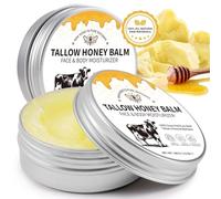 Beef Tallow for Skin, Suif De Bœuf Biologique Naturel Nourri à L'herbe, Tallow and Honey Balm, Soins De La Peau Au Suif De Bœuf, Beef Tallow Crème Pour Soin De La Peau, Tous Types De Peau