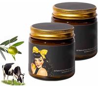 Beef Tallow For Skin - Whipped Beef Tallow Skin Care, Suif De Bœuf Bio Logique Naturel Nourri à L'herbe, Soins De La Peau Au Suif De Bœuf, Tallow Honey Balm, Beef Tallow Crème Pour Soin De La Peau (2)