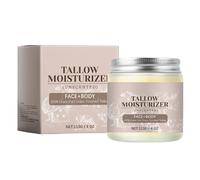 Beef Tallow Skin Care,Huile de Pied de Boeuf Creme,Suif de Boeuf Crème Hydratante Naturelle,Profonde Nourrissante et Hydratation Crème pour le Visage et le Corps 113 G