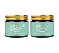 Beef Tallow Skincare Lot de 2 crèmes pour soins de la peau, 60 g, crème bio au miel de bœuf avec miel d'abeille, tallow nourri à l'herbe bio, baume de miel hydratant et lissant pour tous types de peau
