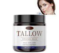 Beef Tallow, Suif de Boeuf, Beef Tallow Cream, Beef Tallow Skin Care for Sensitive Skin, Beef Tallow Honey Moisturizing Cream, Brightening Skin Anti-Wrinkle Anti-Aging (B, 120g)