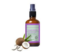 Beef Tallow Sunscreen Spray,Spray solaire au suif de bœuf,protection solaire Dayglow Blocker à l'oxyde de zinc et à l'huile de coco, protection solaire hydratante naturelle pour le visage et le corps