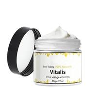 Beef Tallow Vitalis, Nouveaux Beef Tallow for Skin, 100% Soin Hydratant Naturel au Suif, Convient à Tous les Types de Peau (1 pièce)
