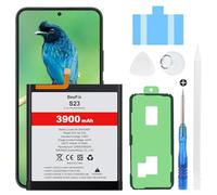 Beefix Batterie pour Samsung Galaxy S23 SM-S911B, 3900mAh Batterie de Remplacement Haute capacité pour Galaxy S23 EB-BS912ABY avec Outils de réparation Professionnels