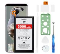 Beefix Batterie pour Samsung Galaxy S9 : batterie de rechange Li-polymère 3000 mAh SM-G960F EB-BG960ABE avec outils de réparation professionnels