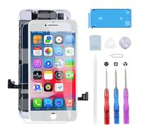 Beefix Ecran pour iPhone 8/ SE 2020 Display Blanc 4.7", LCD Écran Tactile Digitizer 3D Touch écran de Remplacement pour iPhone 8 avec Outils de Réparation